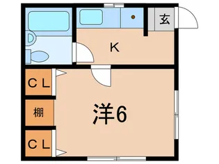 ルフォレ【1階】の間取り