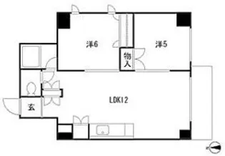 上の原エイト【3階】の間取り