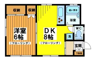 ゾネハウス【2階】の間取り