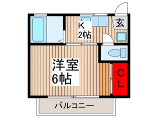 エトワ-ル【2階】の間取り