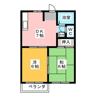 アメニティ京【2階】の間取り