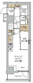 リビオメゾン西麻布【3階】の間取り