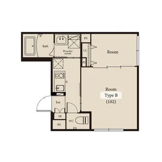 J-ARC瀬田【2階】の間取り