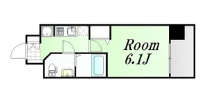 リッツ新大阪【5階】の間取り