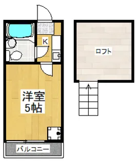 マーガレット【1階】の間取り