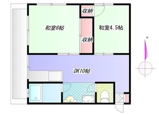 吉田ハイツ【3階】の間取り