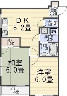 Silvalex Takenotsuka【3階】の間取り
