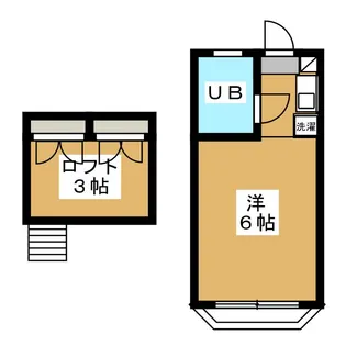 ムーンシャトル【2階】の間取り