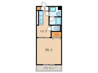 ルヴニ-ル【3階】の間取り