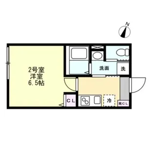 ベイルーム相模原Lino【2階】の間取り