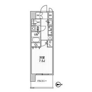 LaDouceur黒川II【10階】の間取り