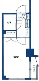 エヴェナール茗荷谷【5階】の間取り