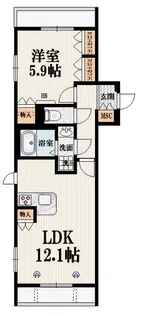 MY MAISON【1階】の間取り