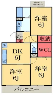 パンプキンハウス【2階】の間取り