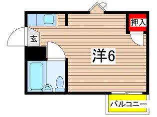 ファミール小林【3階】の間取り