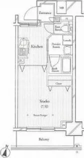 フィットエル仙台一番町【8階】の間取り