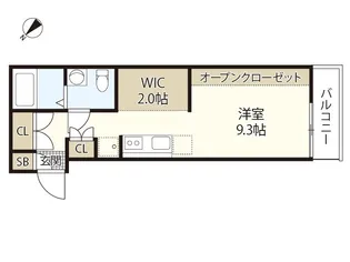プリマヴェーラ大野Annex【1階】の間取り