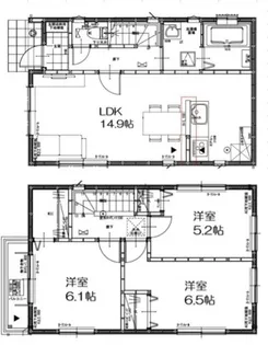 グランソフィア三橋5丁目 A棟の間取り