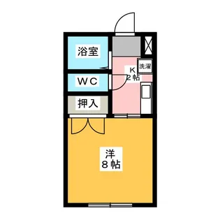 誠和ハイツ【1階】の間取り