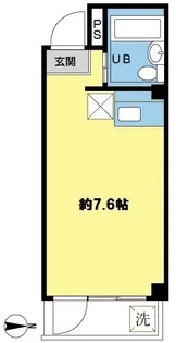 フェーデしらとり【2階】の間取り