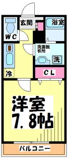 サンセリテ調布【1階】の間取り