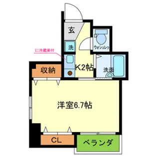 KANAI DENTAL BLD.【2階】の間取り