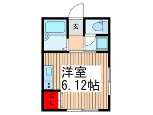 モダンフレンチ西川口【1階】の間取り