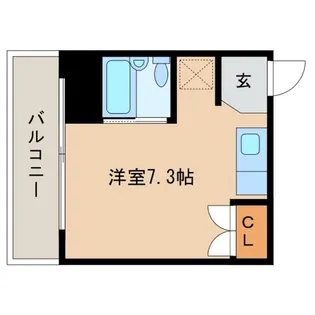 N岩国東【3階】の間取り