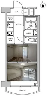 カーサ錦糸町【3階】の間取り