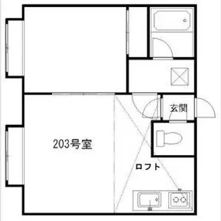 JPコート北円山B【2階】の間取り