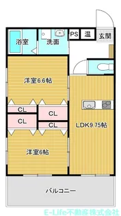第2北野ビル【5階】の間取り