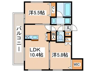 La Famiglia Felice【1階】の間取り