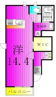 カメリア【1階】の間取り