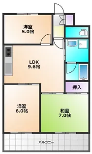 サンシャインフォーレスト【1階】の間取り