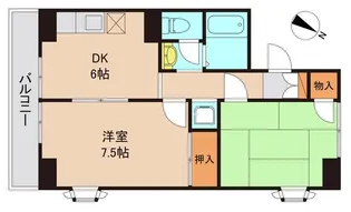 エクセル西船橋【2階】の間取り