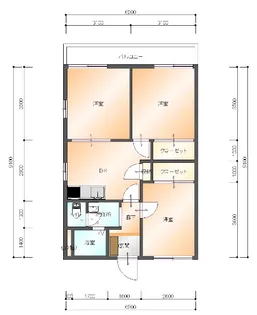 グリーンコーポB【1階】の間取り