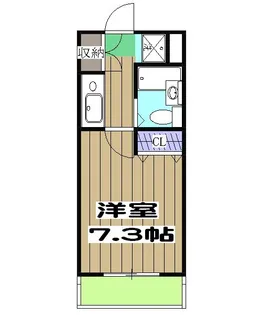 インペリアル桂【1階】の間取り