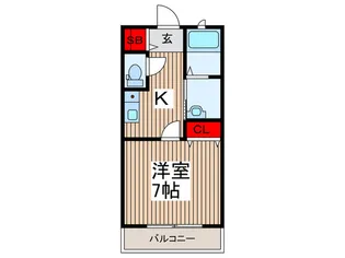 WING COURTII【2階】の間取り