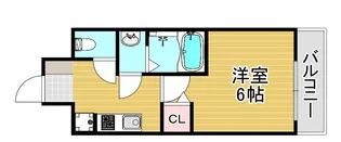 グランパシフィック長橋【8階】の間取り
