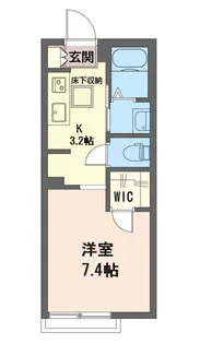 グランシード境南【1階】の間取り