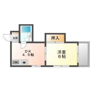 レジデンスIIYASUDA【2階】の間取り