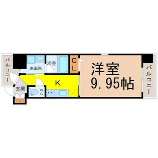 PalazzoSpeciale(パラッツォスペチアーレ)【2階】の間取り