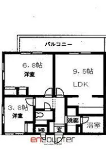 ヴェール小日向【3階】の間取り