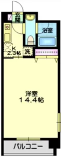 カーサ・ハナジマ【5階】の間取り