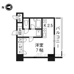 洛西メゾン【5階】の間取り