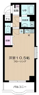 アーバンヴィラ新川崎【4階】の間取り