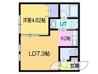 ユリシーズ【2階】の間取り