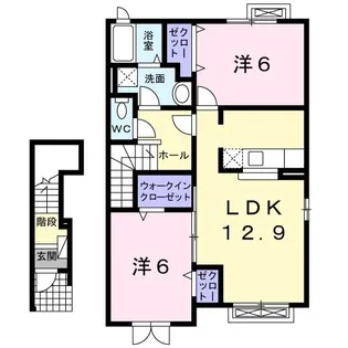 ファンタジー【2階】の間取り