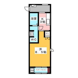 ジョワイユ【1階】の間取り