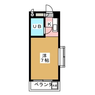 サンハイム西落合【4階】の間取り